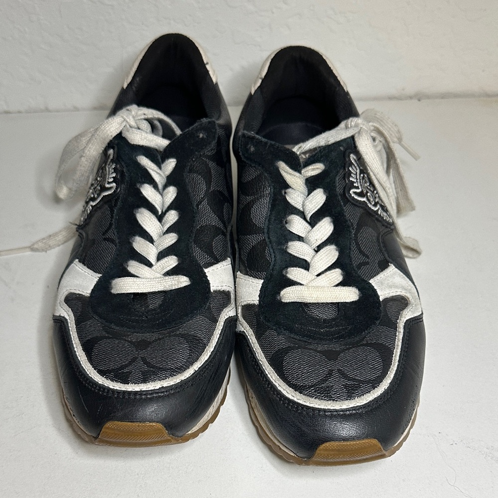 Coach x Keith Haring Black and White Men’s Sneakers 7.5